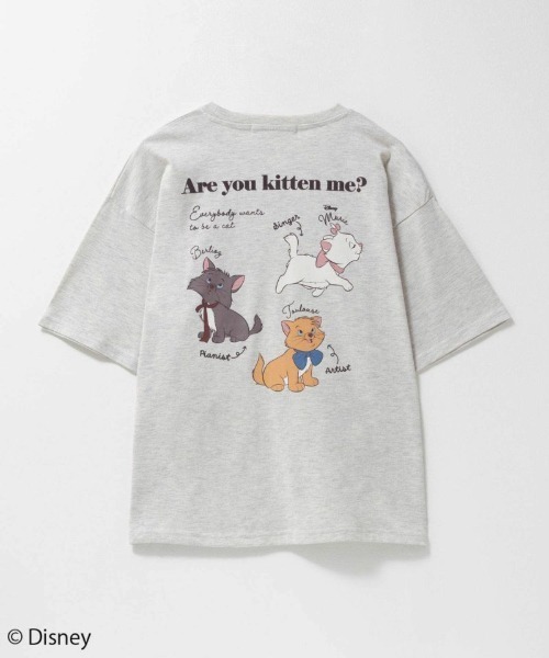 Disney（ディズニー） tシャツ マリー プリントTシャツ レディース