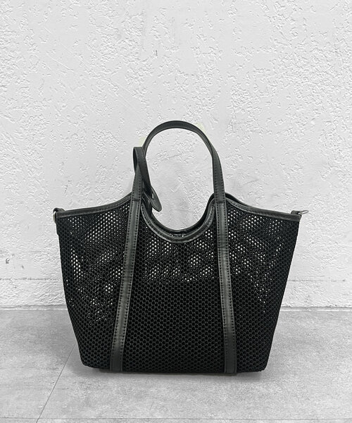 earthy_ トートバッグ メッシュミニトートBag レディース メンズ