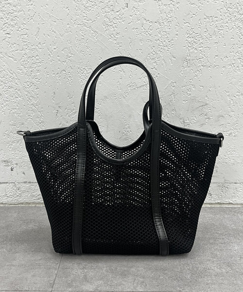 earthy_ トートバッグ メッシュミニトートBag レディース メンズ