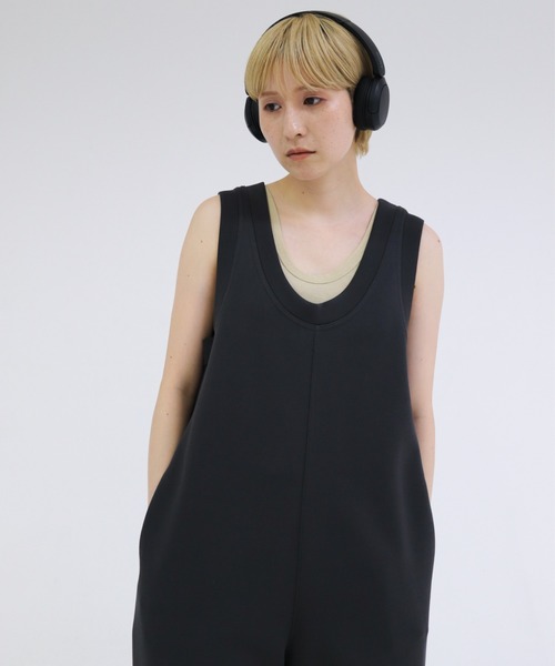 lit サロペット オーバーオール Uneck Cut Salopette レディース 