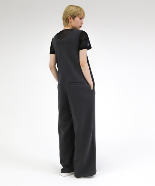 lit サロペット オーバーオール Uneck Cut Salopette レディース 