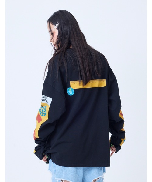 Little sunny bite tシャツ 「little bite」mushroom graphic