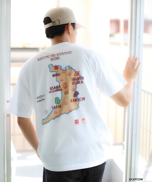 TOKYO CULTUART by BEAMS tシャツ 銭湯のススメ2025 / 大阪