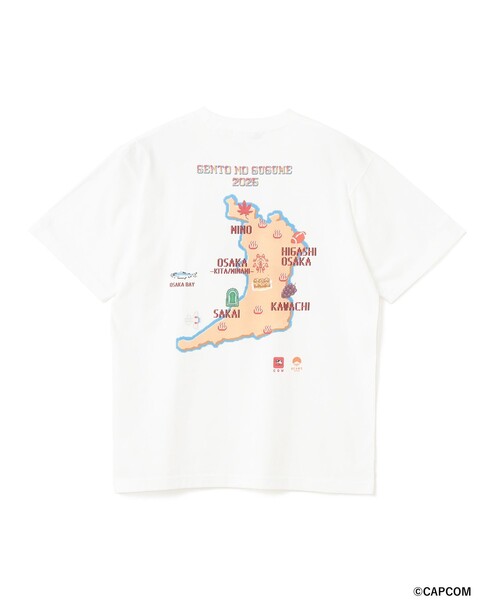 TOKYO CULTUART by BEAMS tシャツ 銭湯のススメ2025 / 大阪