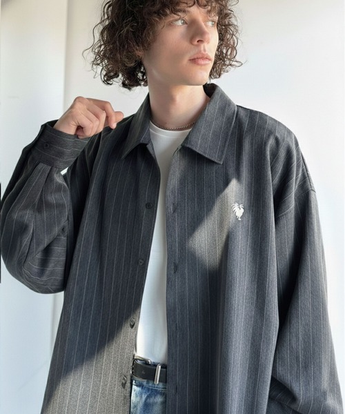 Classical Origin シャツ 「日常をアップデート。」刺繍入りウール