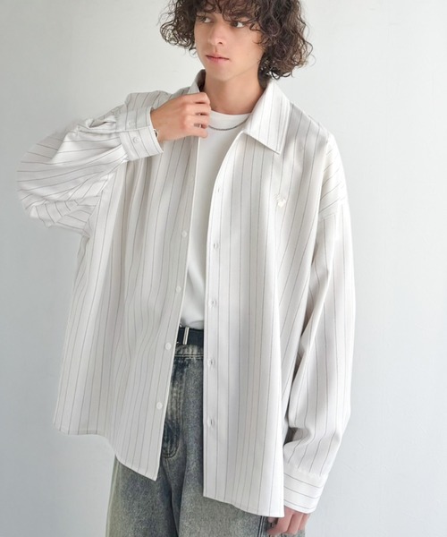 Classical Origin シャツ 「日常をアップデート。」刺繍入りウール