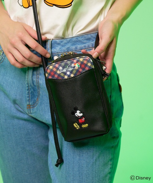 グルーミー シンアンドカンパニー コラボ ケース ショルダー 新品未使用 Disney（ディズニー） ショルダーバッグ バッグ Mickey/Arnold Palmer