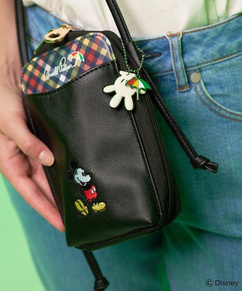 新品☆Disney ディズニー ミッキーマウス スマホバッグ ショルダーバッグ Disney MICKEY MOUSE スマホショルダー BOOK | 商品カテゴリ一覧