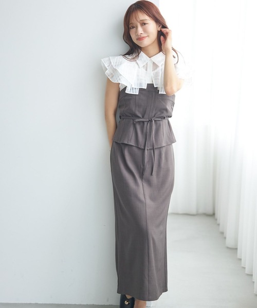 mysty woman（ミスティウーマン） スカート コルセットSET2Pスカート