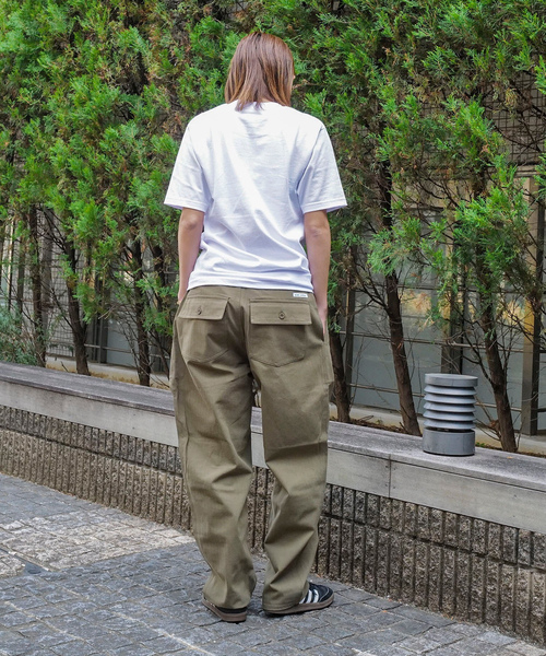 「BANKS」 イージーパンツ X-SMALL オリーブ メンズ_画像4