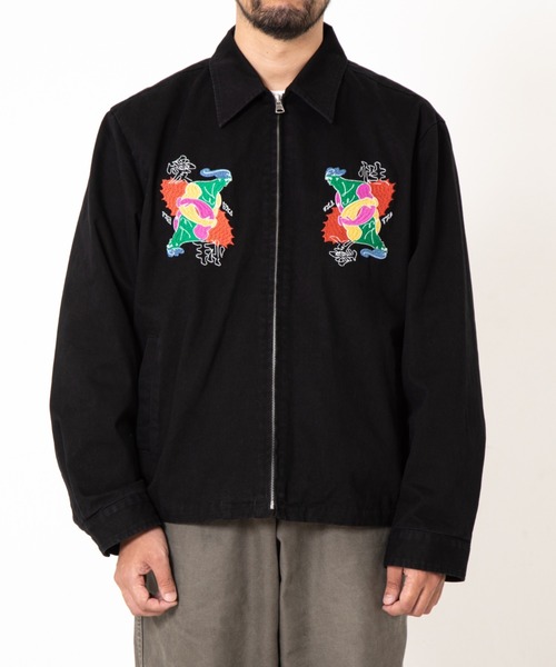TXA ブルゾン アウター OTANIJUN Souvenir Jacket 胸刺繍 メンズ TXA ブルゾン アウター OTANIJUN Souvenir Jacket 胸刺繍 メンズ