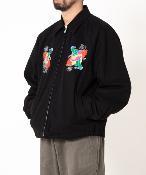TXA ブルゾン アウター OTANIJUN Souvenir Jacket 胸刺繍 メンズ
