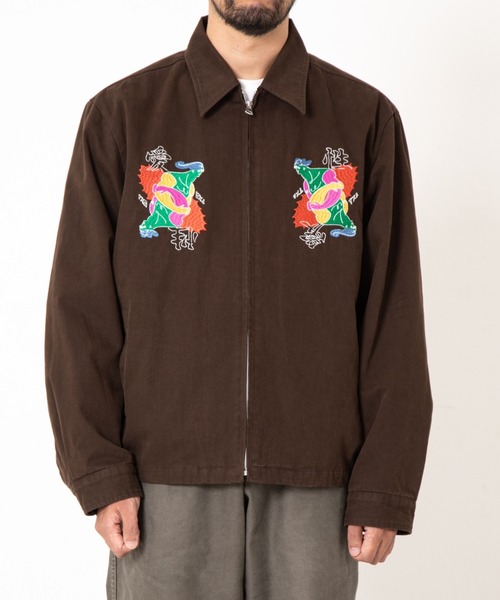 TXA ブルゾン アウター OTANIJUN Souvenir Jacket 胸刺繍 メンズ