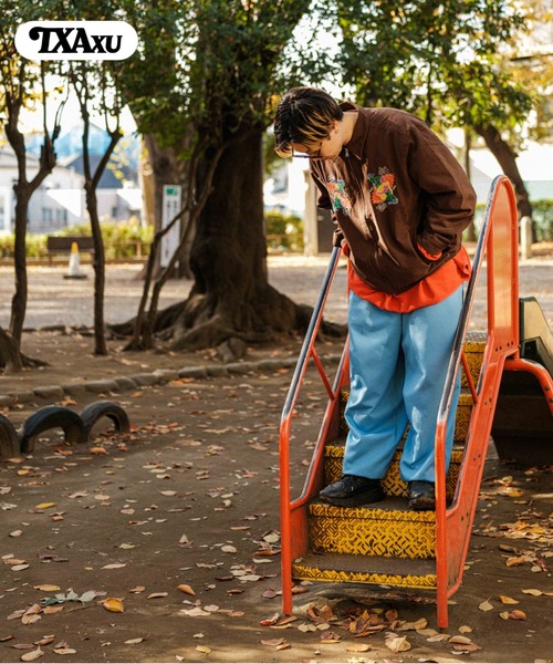 TXA ブルゾン アウター OTANIJUN Souvenir Jacket 胸刺繍 メンズ