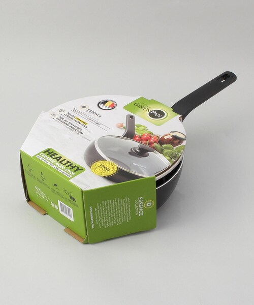 GREENPAN フライパン　蓋付き GREEN PAN グリーンパン ih対応 鍋 ソースパン 蓋つき GreenPan