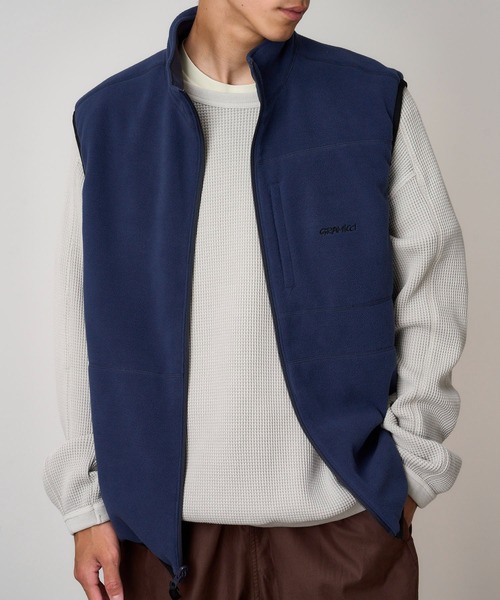 Gramicci（グラミチ） ベスト ジレ THERMAL FLEECE REVERSIBLE VEST