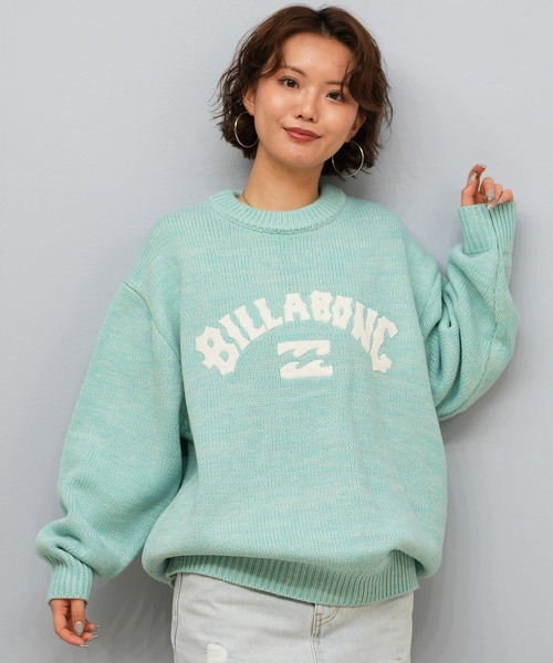 BILLABONG（ビラボン） ニット セーター ARCH LOGO JQ CREW SWEATER