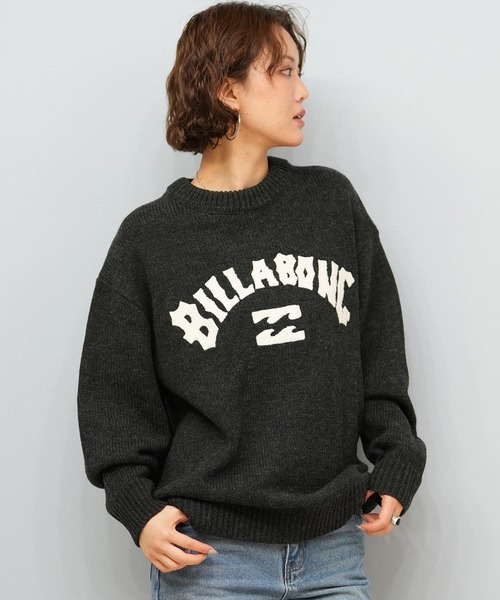 BILLABONG（ビラボン） ニット セーター ARCH LOGO JQ CREW SWEATER