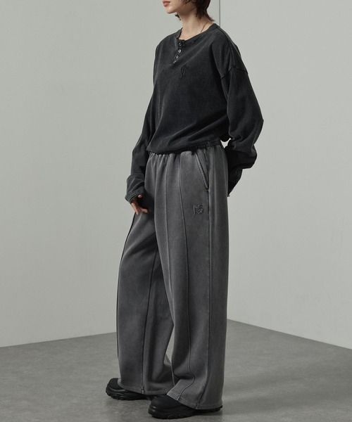 スウェットパンツ ジャージ 「Alfred Alex」ヴィンテージ加工ケミカル