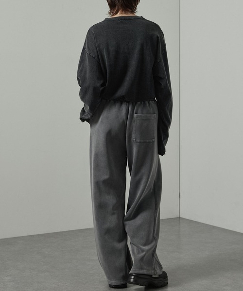 スウェットパンツ ジャージ 「Alfred Alex」ヴィンテージ加工ケミカル