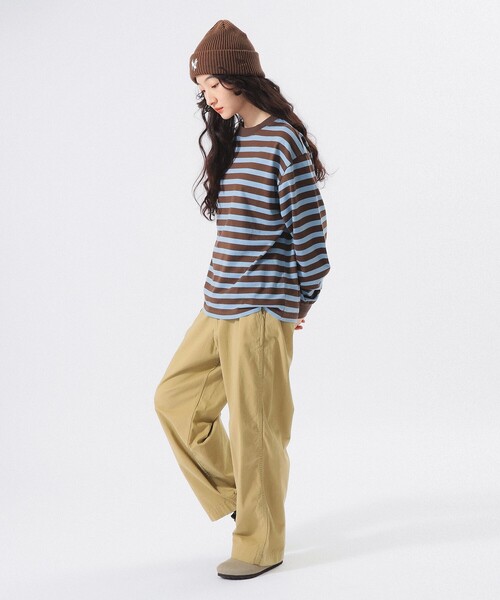 tシャツ ベーシック ボーダー ロングスリーブ レディース