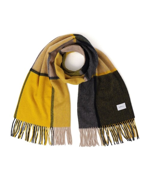 SHIPS any ストール マフラー any: ウール チェック レディース