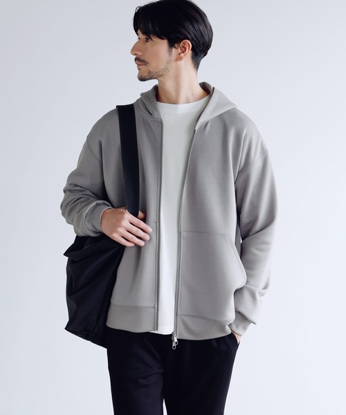 subware zip パーカー バックラインストーンクロス ZIPパーカー | VOLCAN&APHRODITE