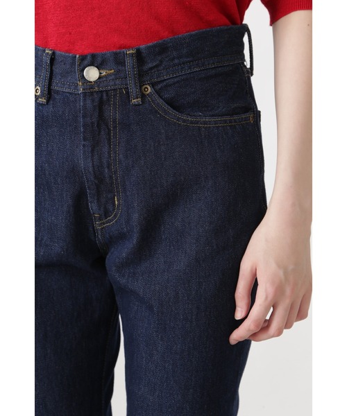 「human woman」 デニムパンツ LARGE ネイビー レディース_画像5