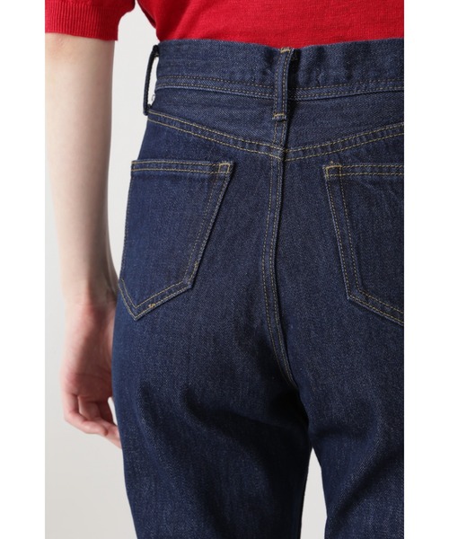 「human woman」 デニムパンツ LARGE ネイビー レディース_画像7