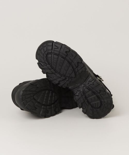 「jouetie」 フラットサンダル MEDIUM ブラック レディース_画像3