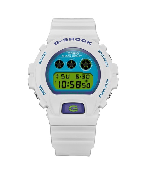G-SHOCK デジタル腕時計 ホワイト/ブルー G-SHOCK 「G-SHOCK」 デジタル腕時計 FREE ホワイト×ブルー メンズ
