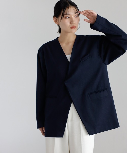 ENC ジャケット テーラードジャケット deformation jacket / 変形