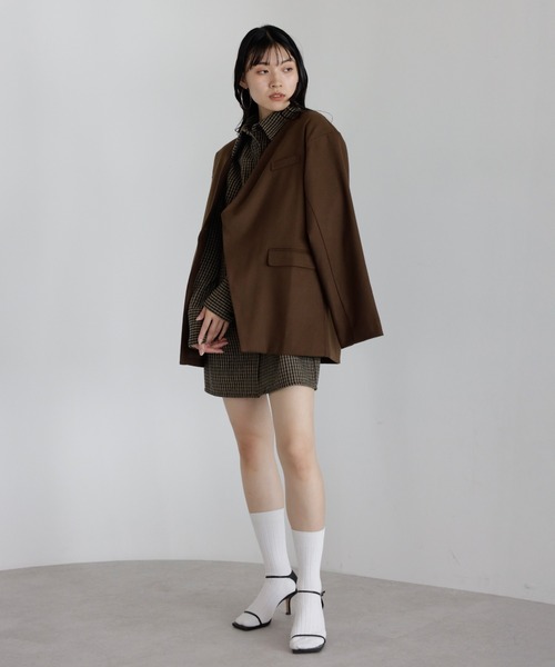 ENC ジャケット テーラードジャケット deformation jacket / 変形