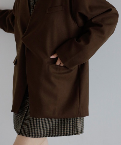 ENC ジャケット テーラードジャケット deformation jacket / 変形