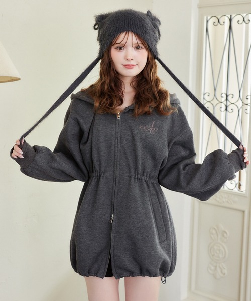 one after another NICE CLAUP ニット帽 ニットキャップ ねこみみ