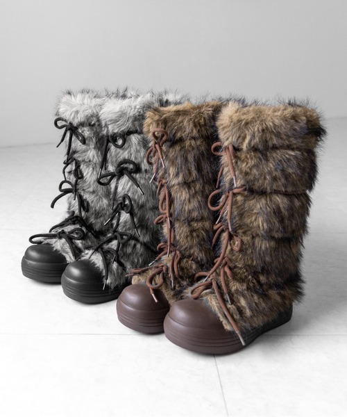 me+em select（ミームセレクト） ブーツ 「 2color 」ボリューム