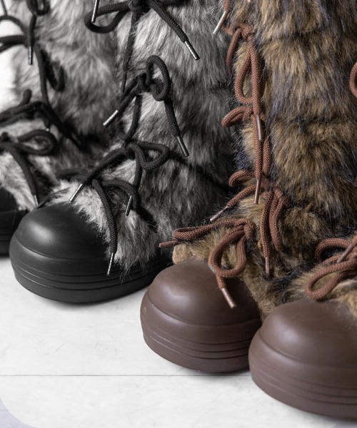 me+em select（ミームセレクト） ブーツ 「 2color 」ボリューム