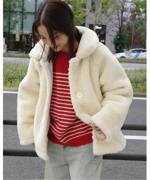 jumelle（ジュメロ） ムートンコート ボアコート ムートンボアコート