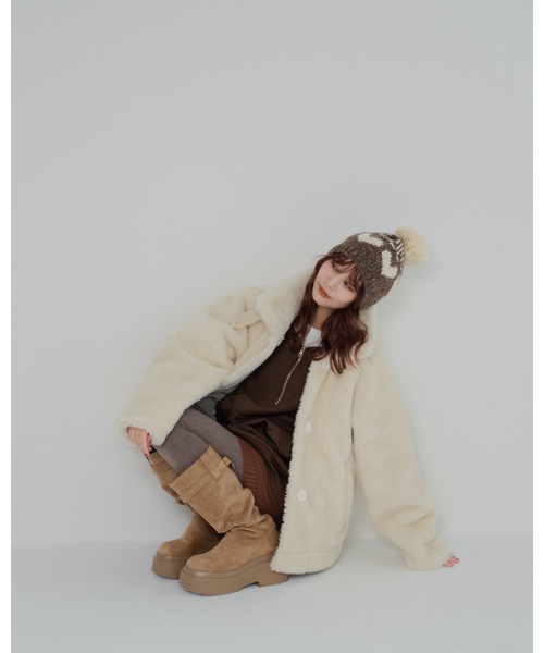 jumelle（ジュメロ） ムートンコート ボアコート ムートンボアコート