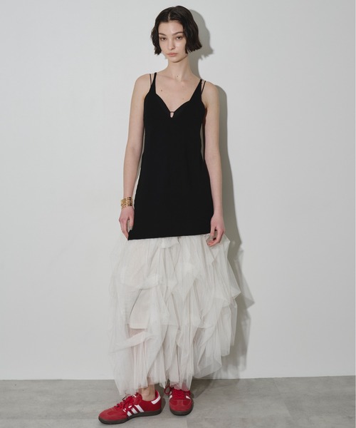 「LA BELLE ETUDE」 キャミソールニット FREE グレー レディース_画像10