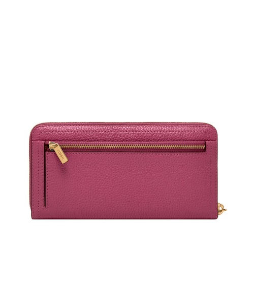 FOSSIL（フォッシル） 財布 クラッチバッグ レディース レザー ピンク