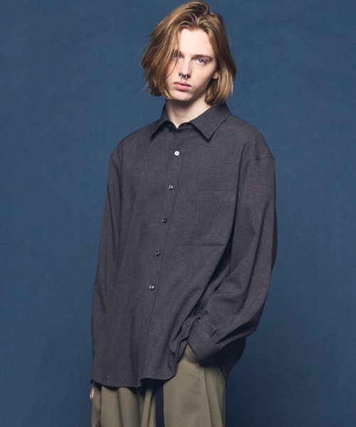 MAISON SPECIAL（メゾンスペシャル） シャツ 「UNISEX」Toro-washer