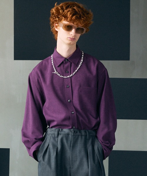 MAISON SPECIAL（メゾンスペシャル） シャツ 「UNISEX」Toro-washer