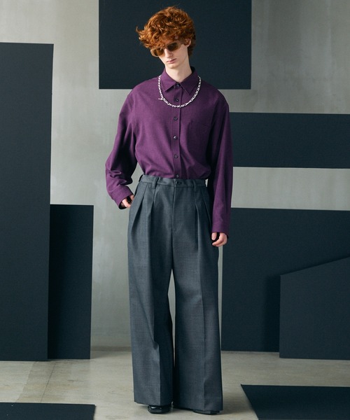 MAISON SPECIAL（メゾンスペシャル） シャツ 「UNISEX」Toro-washer