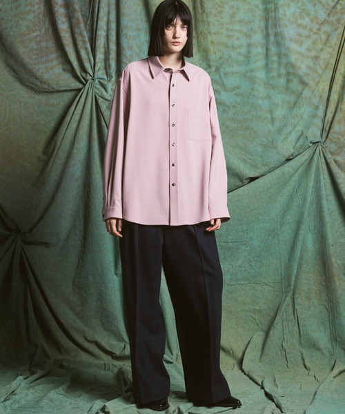 MAISON SPECIAL（メゾンスペシャル） シャツ 「UNISEX」Toro-washer