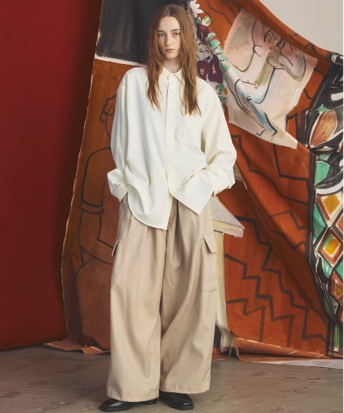 MAISON SPECIAL（メゾンスペシャル） シャツ 「UNISEX」Toro-washer