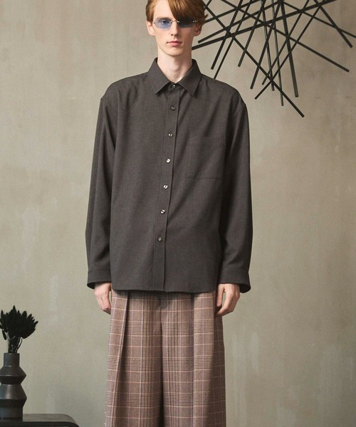 MAISON SPECIAL メゾンスペシャル　シャツ MAISON SPECIAL（メゾンスペシャル） シャツ 「UNISEX」「THOMAS MASON