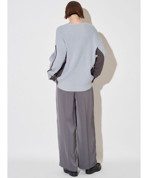 エレンディーク elendeek ニットライダース ELENDEEK（エレンディーク） 長袖ニット FREE ブラック レディース