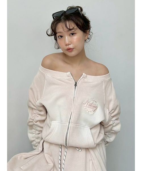 snidel NIKE オリジナル　カスタマイズ　トレーナー　スエット snidel NIKE オリジナル カスタマイズ トレーナー スエット