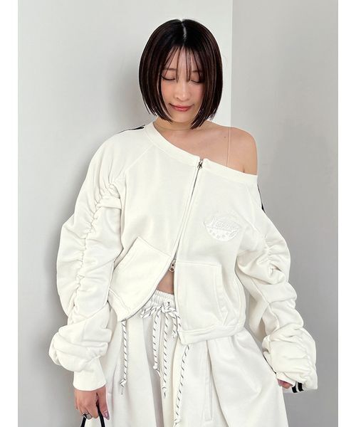 SNIDEL（スナイデル） トレーナー スウェット 「SNIDEL/NUTMEG